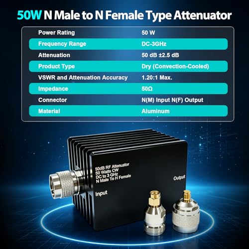 AURSINC TinySA Ultra+ ZS406 Spectrum Analyzer with 50W Attenuator, 2025 Upgraded 100kHz-5.4GHz V0.4.6 Portable Frequency Analyzer with 32Gb Card - Image 2