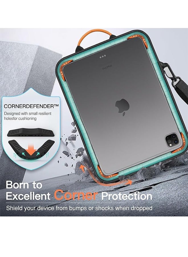 Suitable For 9.8-13.3 Inch Apple Laptop Computer Bag Protective Sleeve Liner Bag Tablet Portable Single Shoulder Diagonal Handle Portable Bag With Shoulder Strap, Laptop Computer Bag, Black Suitable For Various Tablets Huawei, Samsung, Xiaomi, Apple, Etc - Image 3