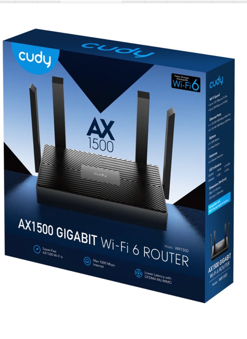 كودي - كودي راوتر AX1500 Gigabit WiFi6 - Image 1