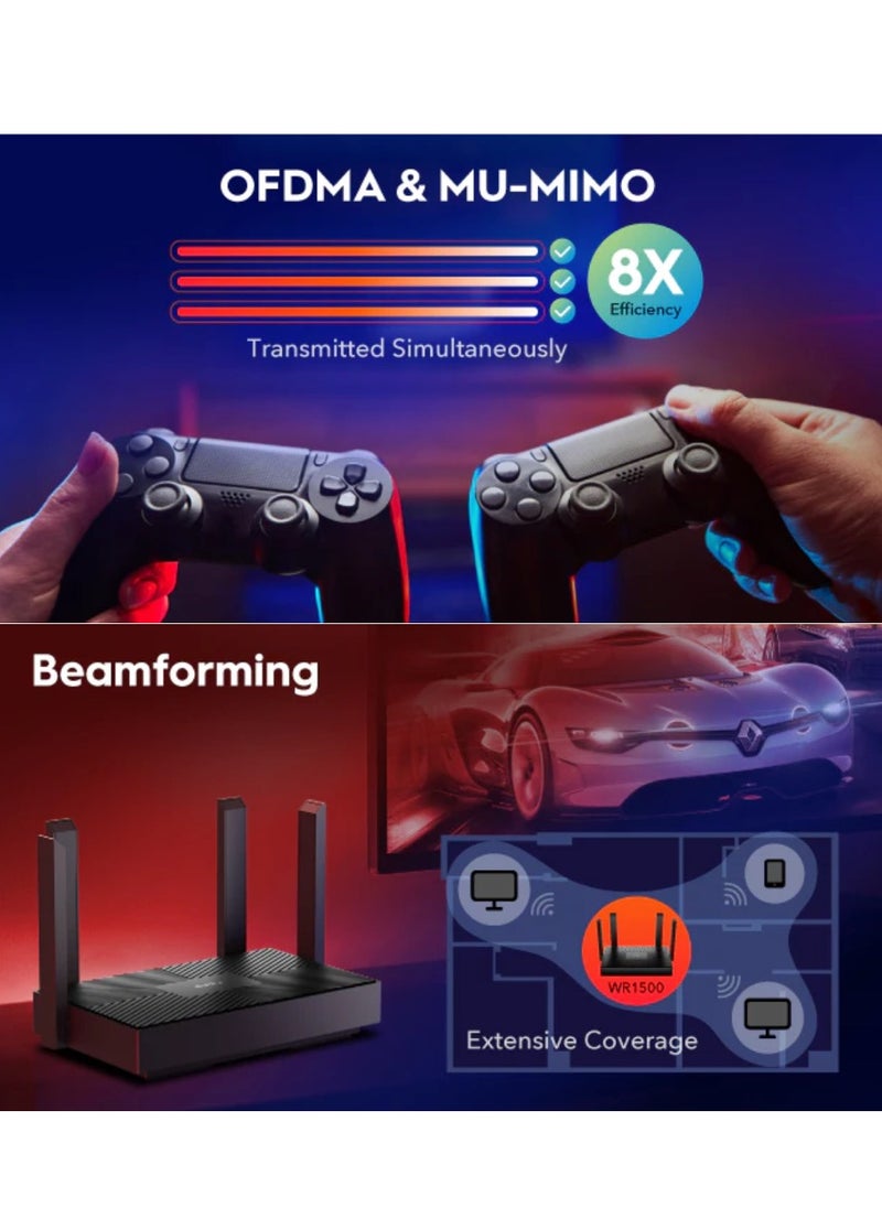 كودي - كودي راوتر AX1500 Gigabit WiFi6 - Image 1