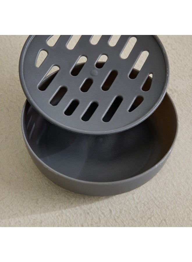 Home Box Alina Dish Brush with Dispenser - Gray - Image 4