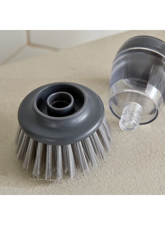 Home Box Alina Dish Brush with Dispenser - Gray - Image 3