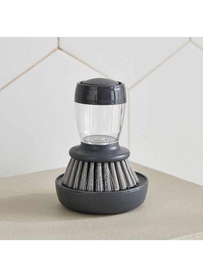 Home Box Alina Dish Brush with Dispenser - Gray - Image 1