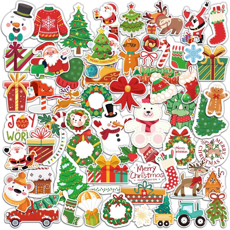 OHOME Stocking Stuffers for Kids 320 PCS Christmas Stickers for Toddlers Kids Christmas Gifts Vinyl Games Crafts - Image 4