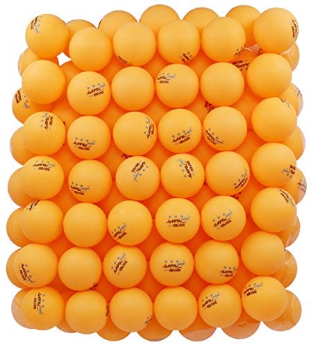 MAPOL 100 Counts 3-Star Orange Practice Ping Pong Balls Advanced Table Tennis Balls - Image 1