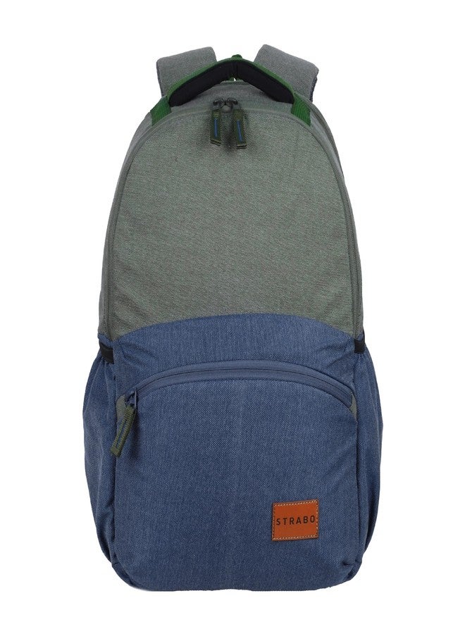Strabo Medium 30 L Laptop Backpack Cooper Men & Women Bag, For School, College And Office Bag With Laptop Sleeve (30L, Blue) - Image 1