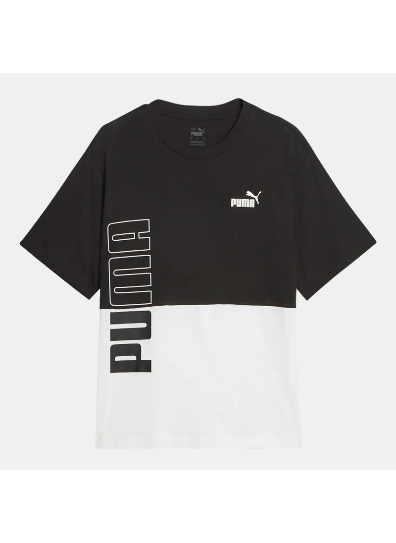 PUMA Women's POWER Colorblock T-Shirt