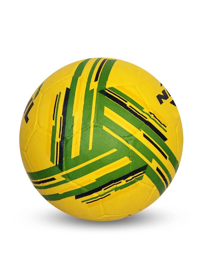 Nivia Country Colour Football (Brazil), Rubberized Moulded, Suitable for Hard Ground Without Grass, Wet & Grassy Ground & Artificial Turf, Training Ball, Soccer Ball, Size - 3 (Multicolour) - SEO Friendly Long Title - Image 4