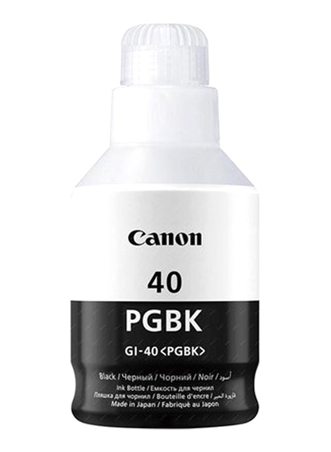 خرطوشة حبر GI-40PGBK للطابعات النافثة للحبر صبغة سوداء