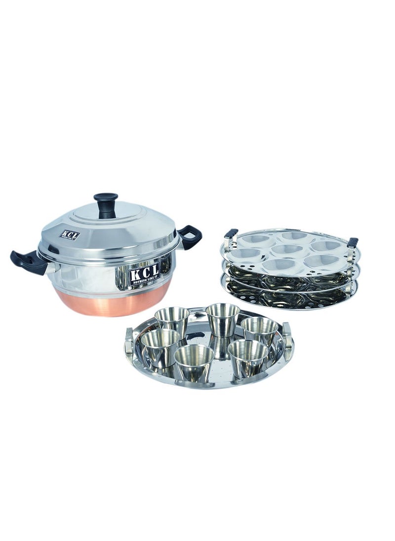 KCL - KCL 21 Idly Maker Steamer Copper & Gas Base - Image 1