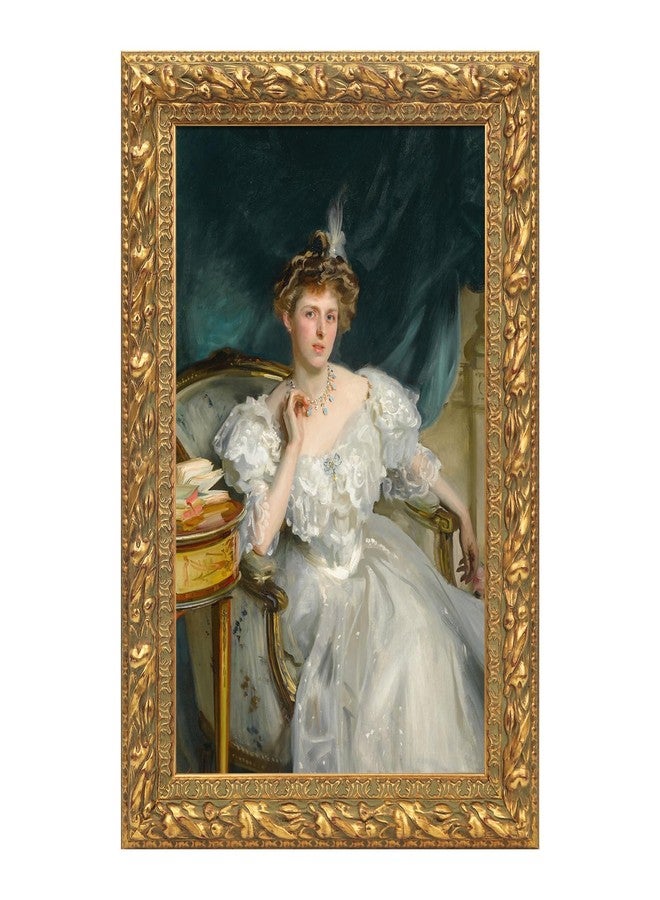 FOLKOR Wood Canvas Frame for 11x14 Oil Paintings Art Prints, Finished Antique Gold 11x14 Frame for Landscape Portrait, Ornate Art Frame for Office Living Room Wall Decor (Empty Frame, No Backboard) - Image 1