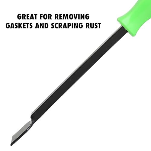 OEMTOOLS 25501 Automotive Gasket Scraper, Rust, Residue And Buildup Cleaning Blade Scraper Tool, 10.5" Extended Reach Handle - Image 4