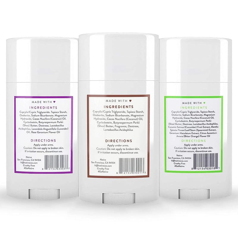 Native Deodorant Contains Naturally Derived Ingredients, 72 Hour Odor Control | Deodorant for Women and Men, Aluminum Free with Baking Soda, Coconut Oil and Shea Butter | Classic (3-pack) - Image 5