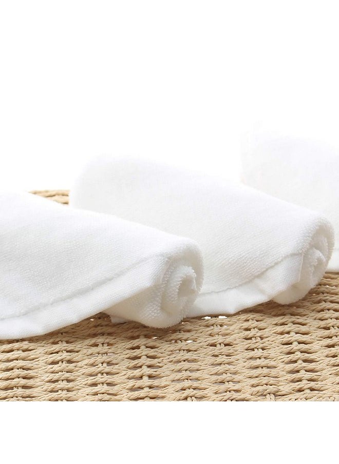 Foraineam Foraineam 15 Pack 10 x 10 inch Facial Washcloths Ultra Soft Bath Towels Face Cloths  - Image 5
