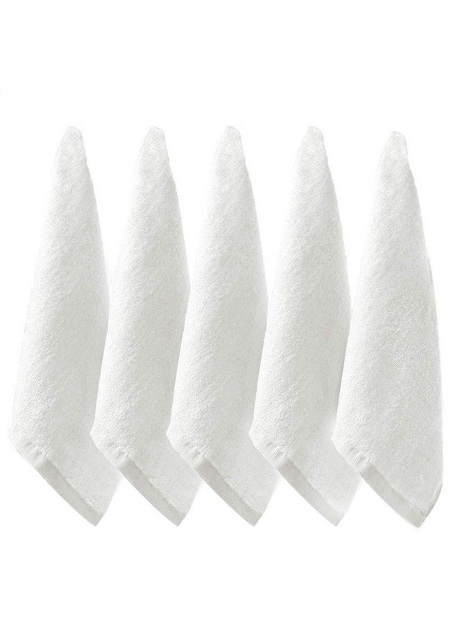 Foraineam Foraineam 15 Pack 10 x 10 inch Facial Washcloths Ultra Soft Bath Towels Face Cloths  - Image 1