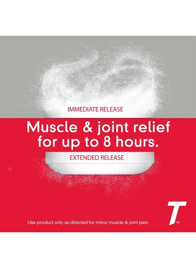 Tylenol 8 Hour Muscle Aches & Pain Acetaminophen Tablets for Muscle & Joint Pain, 100 ct - Image 5
