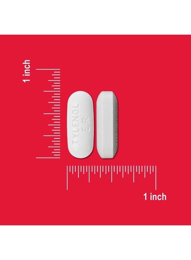 Tylenol 8 Hour Muscle Aches & Pain Acetaminophen Tablets for Muscle & Joint Pain, 100 ct - Image 3