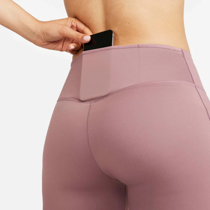 Nike dusty rose Women's Go Firm-Support Mid-Rise Full-Length Leggings for Women | Best Price UAE