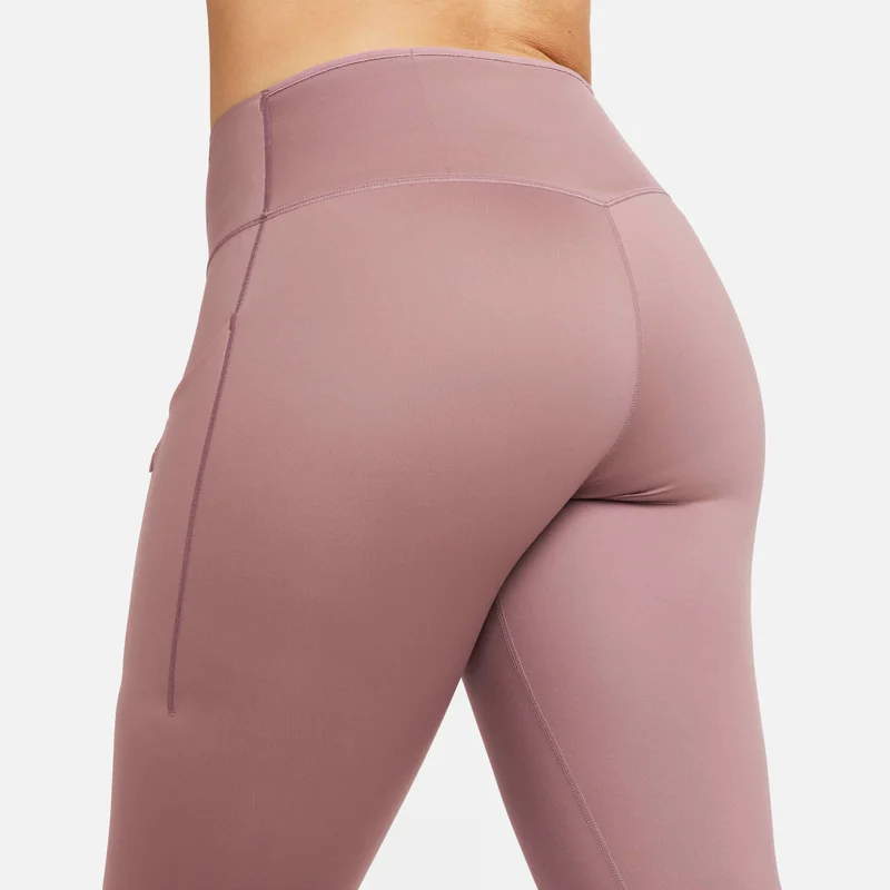 Nike dusty rose Women's Go Firm-Support Mid-Rise Full-Length Leggings for Women | Best Price UAE