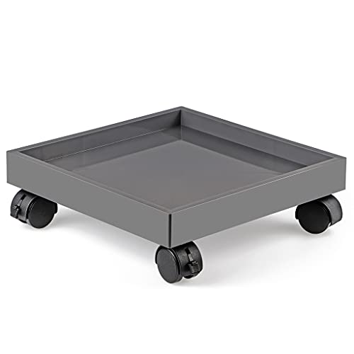 Skelang Square Wheeled Plant Dolly - ABS Planter Trays, Heavy Duty, Load Capacity 110 Lbs - Image 2