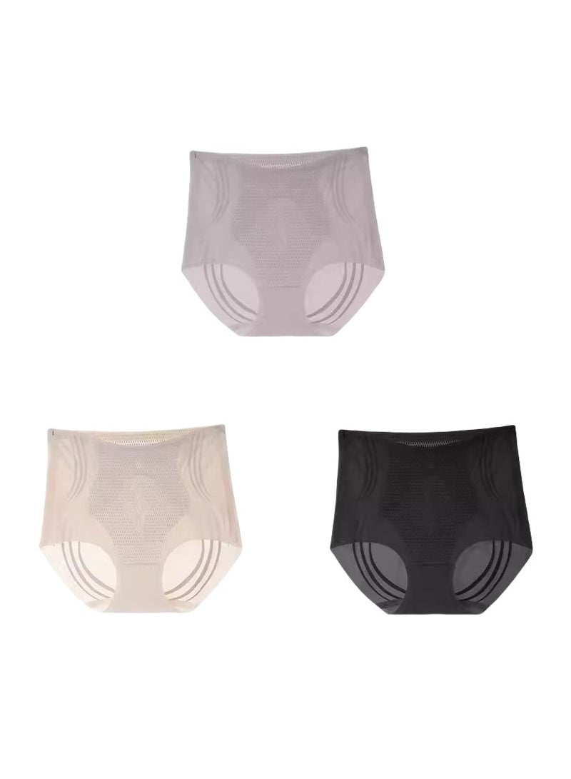 KUYING High Waisted Anti Glare Postpartum Waist Cinching And Hip Lifting Safety Pants For Body Shaping Set Of 3  - Image 1