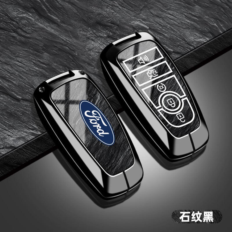 Ford Mondeo Key Case, Edge Metal Explorer Key Cover, Focus Car Key Holder for Men and Women
