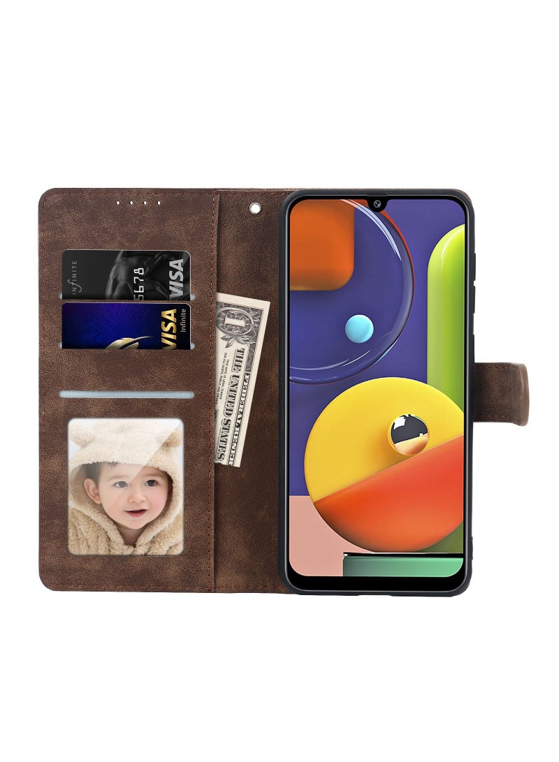 Suteni Flip Cover Leather Protective Hidden Card Slots Phone Case for iPhone  - Image 2