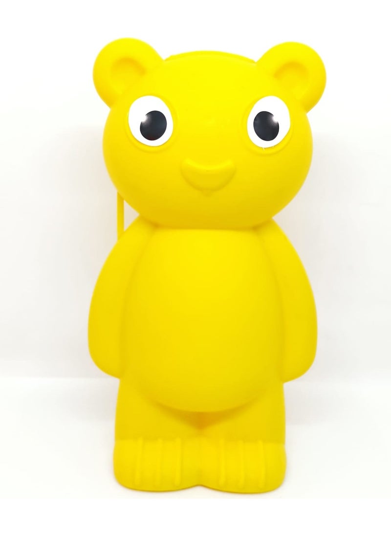 Deniz Sport Piggy Bank with Fun Teddy Bear Figure for Children's Rooms (1 Piece)  - Image 1