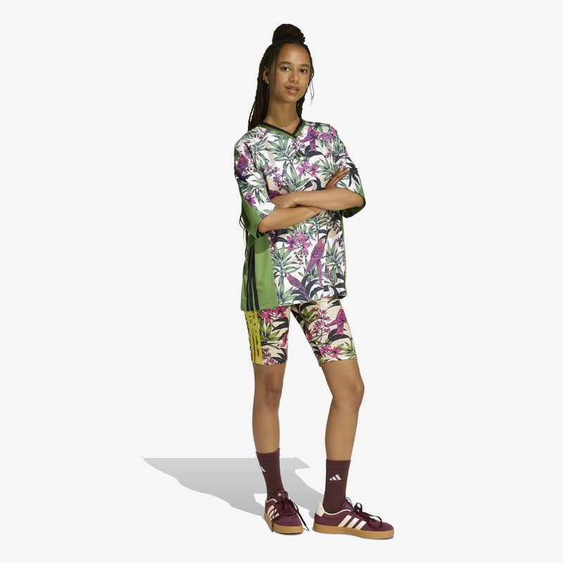 ADIDAS x FARM RIO BIKE SHORTS - Image 4