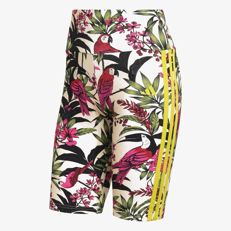 ADIDAS x FARM RIO BIKE SHORTS - Image 1