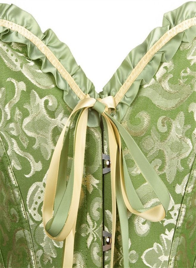 Loquat Fashion Trend Corset Green - Image 3