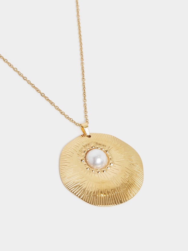 Styli Styli Faux Pearl Embellished Pendant Necklace  - Image 3