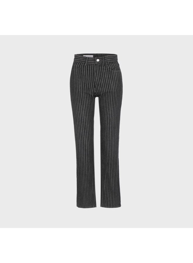 Zara women's Simple Fashion Trendy Cool Straight-leg Pants - Image 2