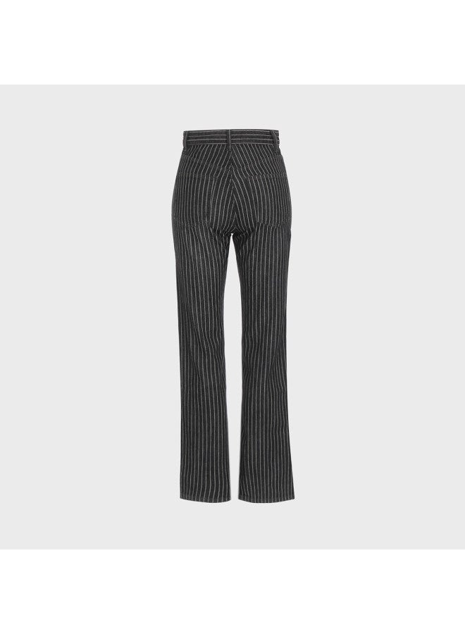 Zara women's Simple Fashion Trendy Cool Straight-leg Pants - Image 3