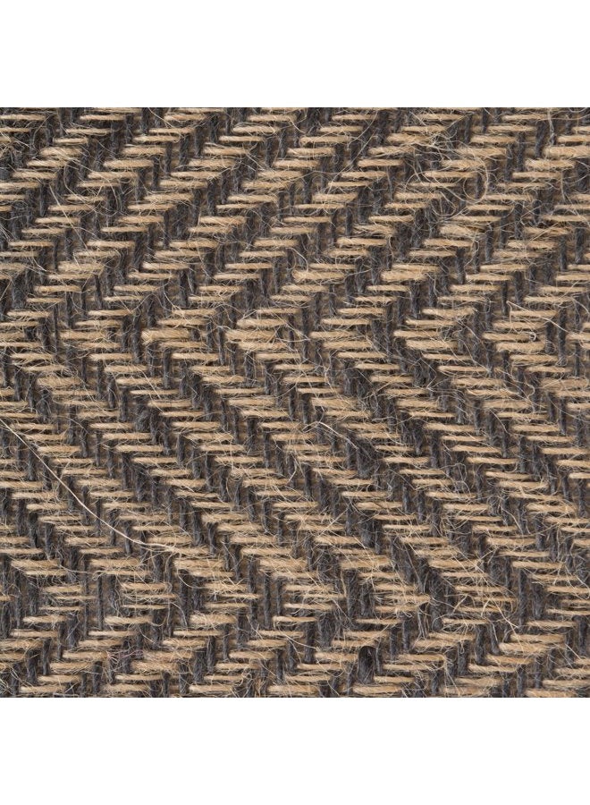 DII Jute Collection Kitchen Tabletop, Table Runner - 14 x 108", Chevron Gray - Image 4