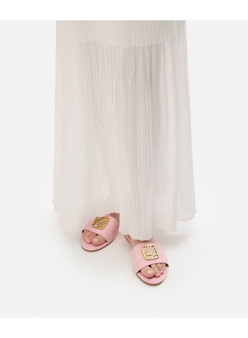 Ipekyol Monogram Buckled Slippers