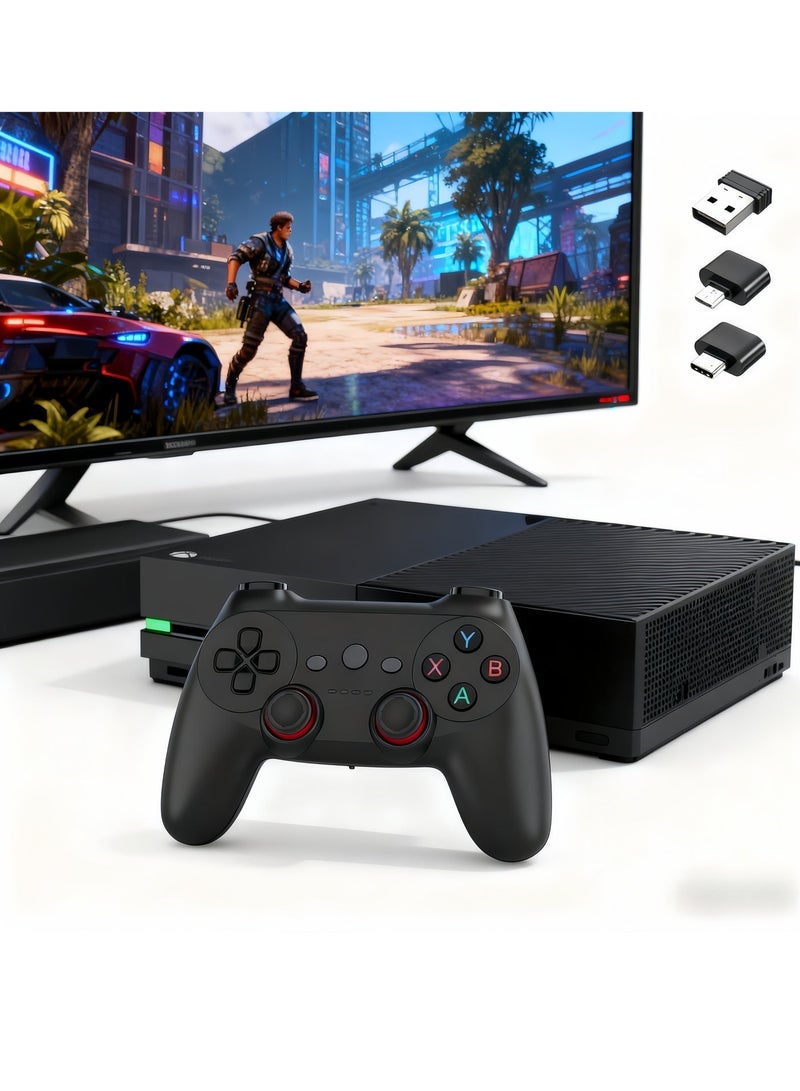 Multiplatform Wireless Controller- TMR Electromagnetic Joysticks&Hall Effect Switch triggers,6-axis Gyro Gaming Controller for Switch/PC/iOS/Android/Steam - Image 5