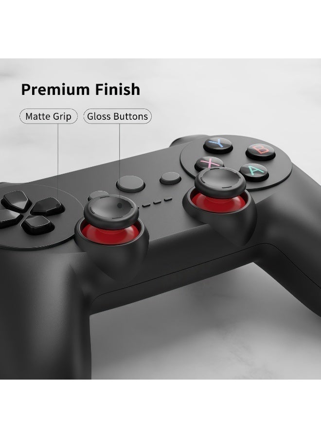 Multiplatform Wireless Controller- TMR Electromagnetic Joysticks&Hall Effect Switch triggers,6-axis Gyro Gaming Controller for Switch/PC/iOS/Android/Steam - Image 2