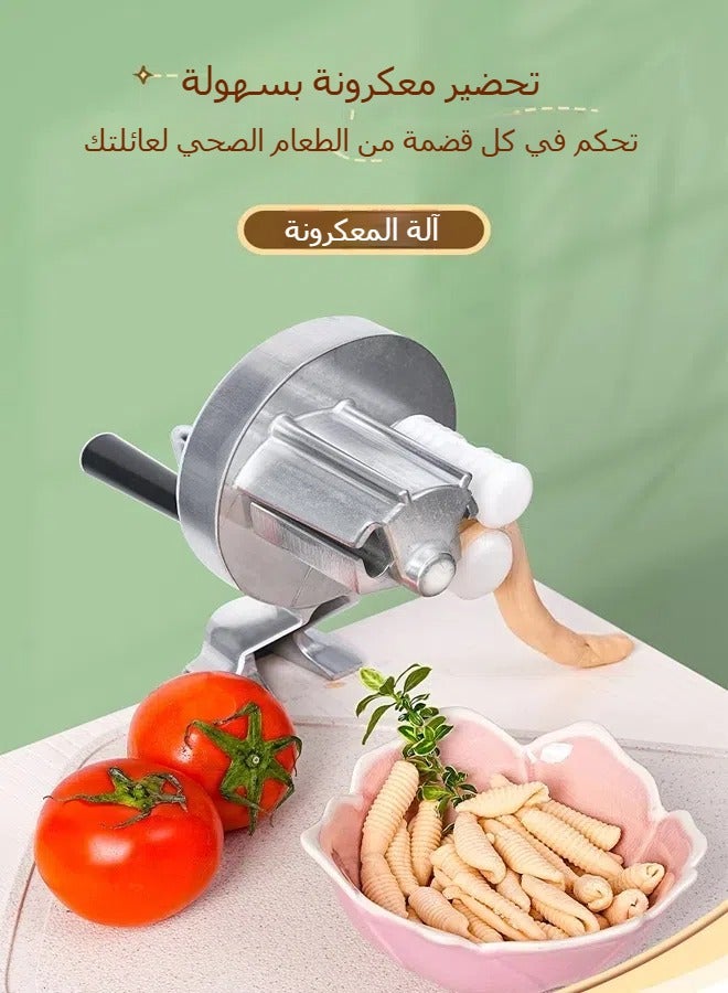 صانع المعكرونة اليدوي مع مقص المعكرونة آلة السباغيتي - Image 4