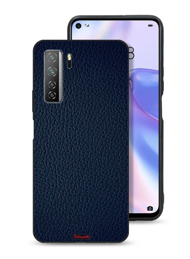Tolwak Huawei nova 7 SE 5G Protective Case Cover Leather Pattern - Image 1