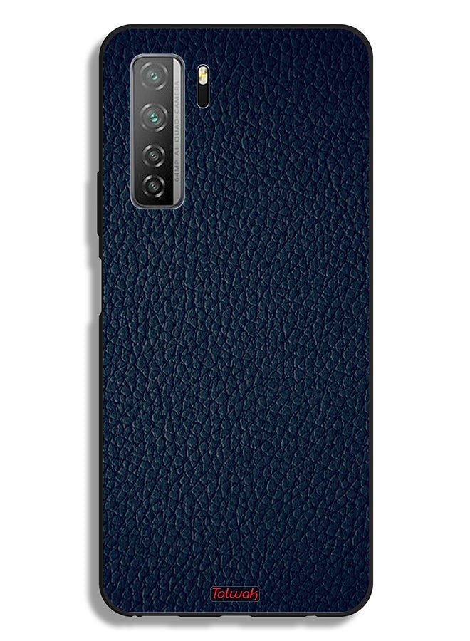 Tolwak Huawei nova 7 SE 5G Protective Case Cover Leather Pattern - Image 2
