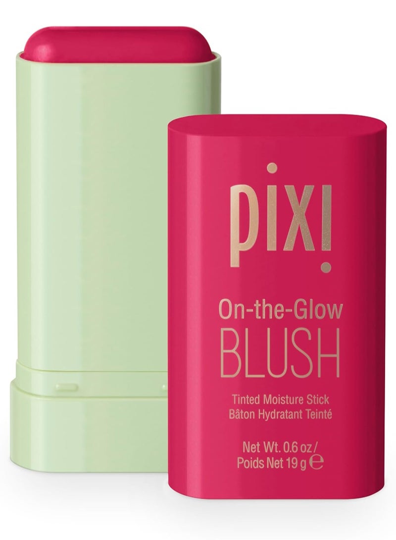 Pixie Pixi On-the-Glow Blush Tinted Moisture Stick – Shade: Ruby – 19g  - Image 1