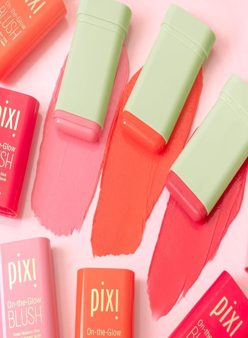 Pixie Pixi On-the-Glow Blush Tinted Moisture Stick – Shade: Ruby – 19g  - Image 3