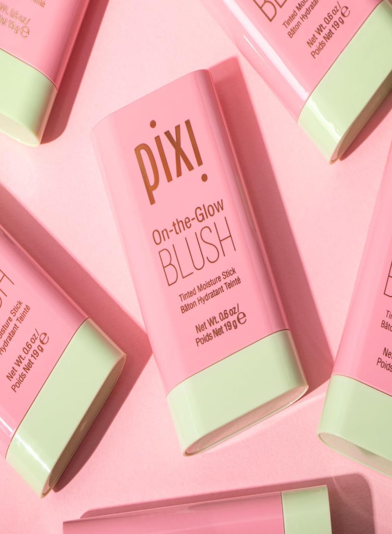 Pixie Pixi On-the-Glow Blush Tinted Moisture Stick – Shade: Ruby – 19g  - Image 5
