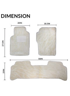 Car Mat for Land Cruiser Beige 3PCS - pzsku/ZC778B204EAA6D492E1CCZ/45/_/1719909520/b96000a5-f571-4704-a6d9-9208a831e735