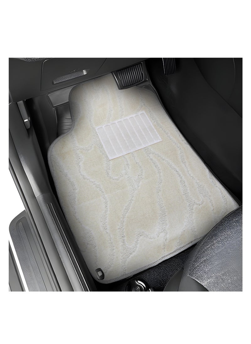 CAR MART - Car Mat for Land Cruiser Beige 3PCS - Image 1