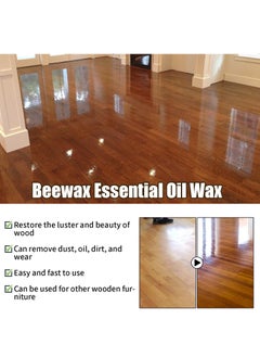 OUHOE Natural Micro-Molecular Beeswax Spray Furniture Polish Wood Cleaner and for Floor Tables and Chairs Cabinets Home Gloss Protection Care Polishing Waterproof Anti-Crack Anti-Scratch Renovation Wax  - Image 3