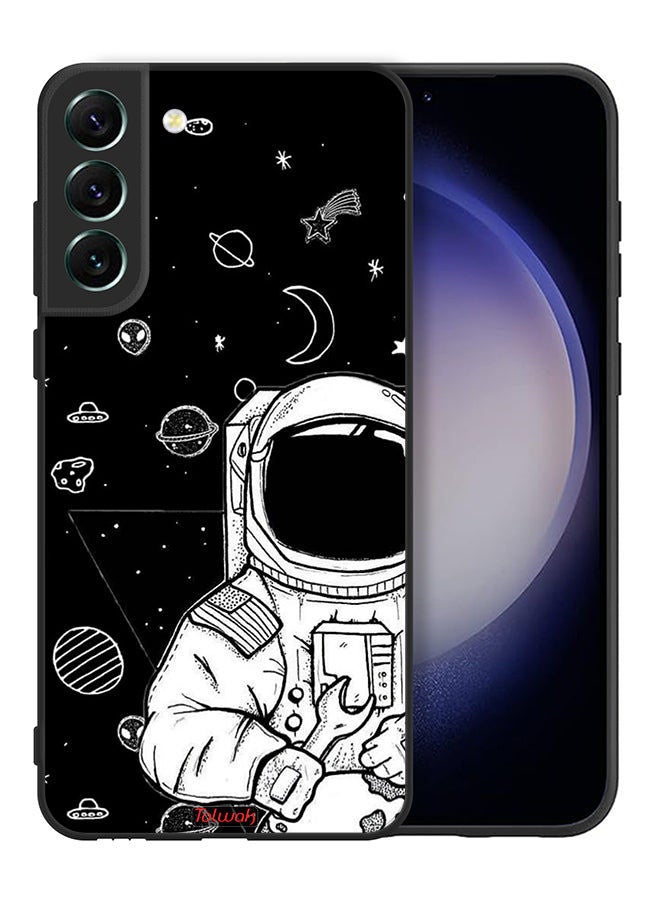 Tolwak Samsung Galaxy S21 5G Protective Case Cover Astronaut Art - Image 2