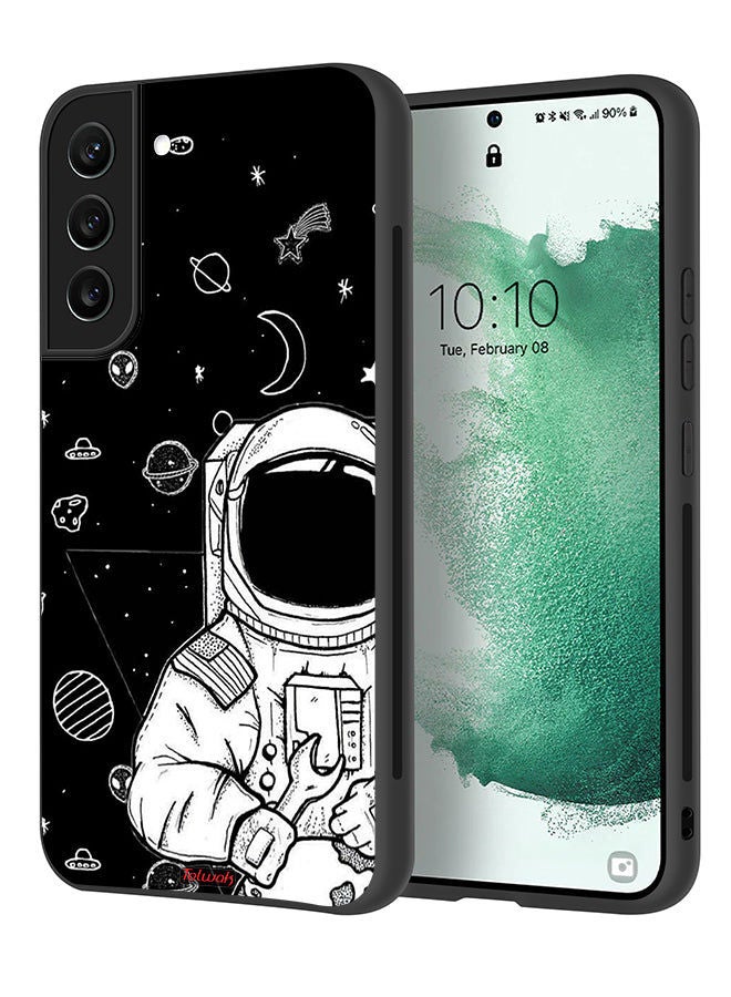 Tolwak Samsung Galaxy S21 5G Protective Case Cover Astronaut Art - Image 1