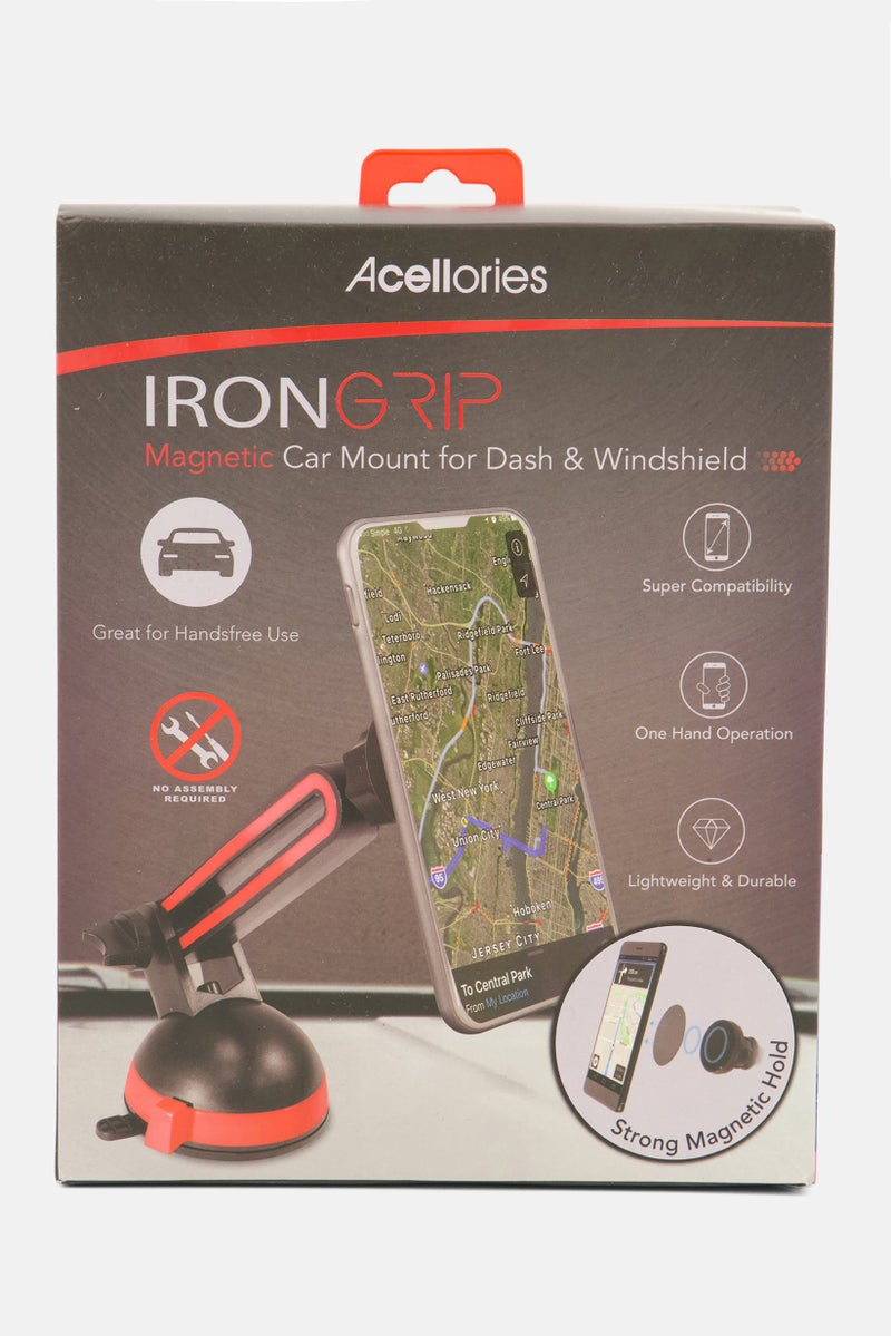 Acellories Dash And Windsheild Car Mount, Black - Image 1